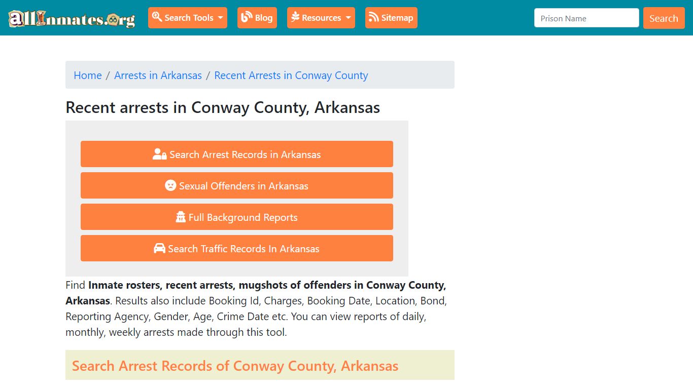 Recent arrests in Conway County, Arkansas | Mugshots, Rosters, Inmates ...