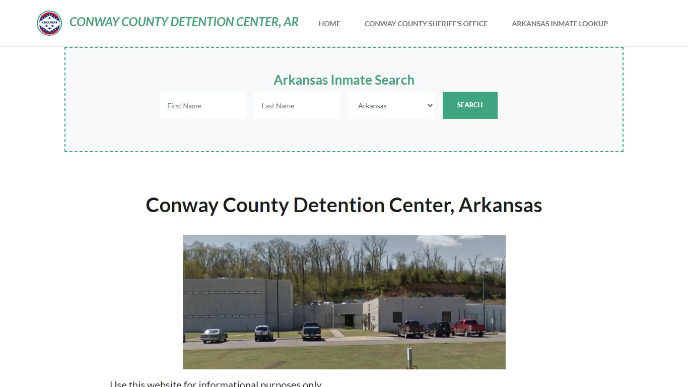 Conway County Detention Center, AR Inmate Roster, Offender Search